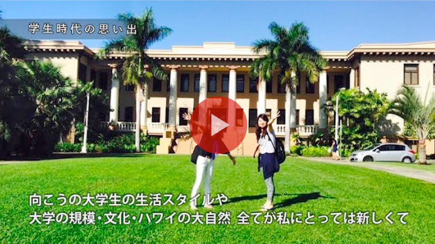 卒業生紹介「世界中に友達ができた」